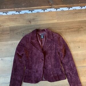 HOTKISS Elegant Burgundy Blazer size L